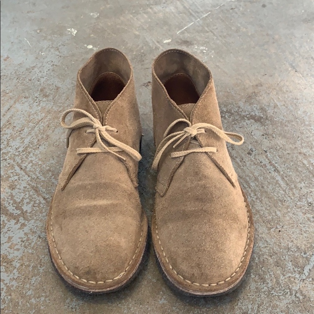 J Crew Suede desert boot 7D